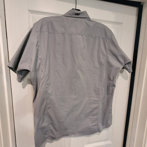 Fox Gray Casual They Are Snaps But Look Like Button Shirt,Read Post. - Picture 5 of 13